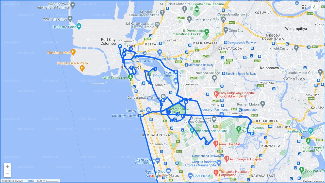 从卡卢特勒出发的科伦坡城市之旅