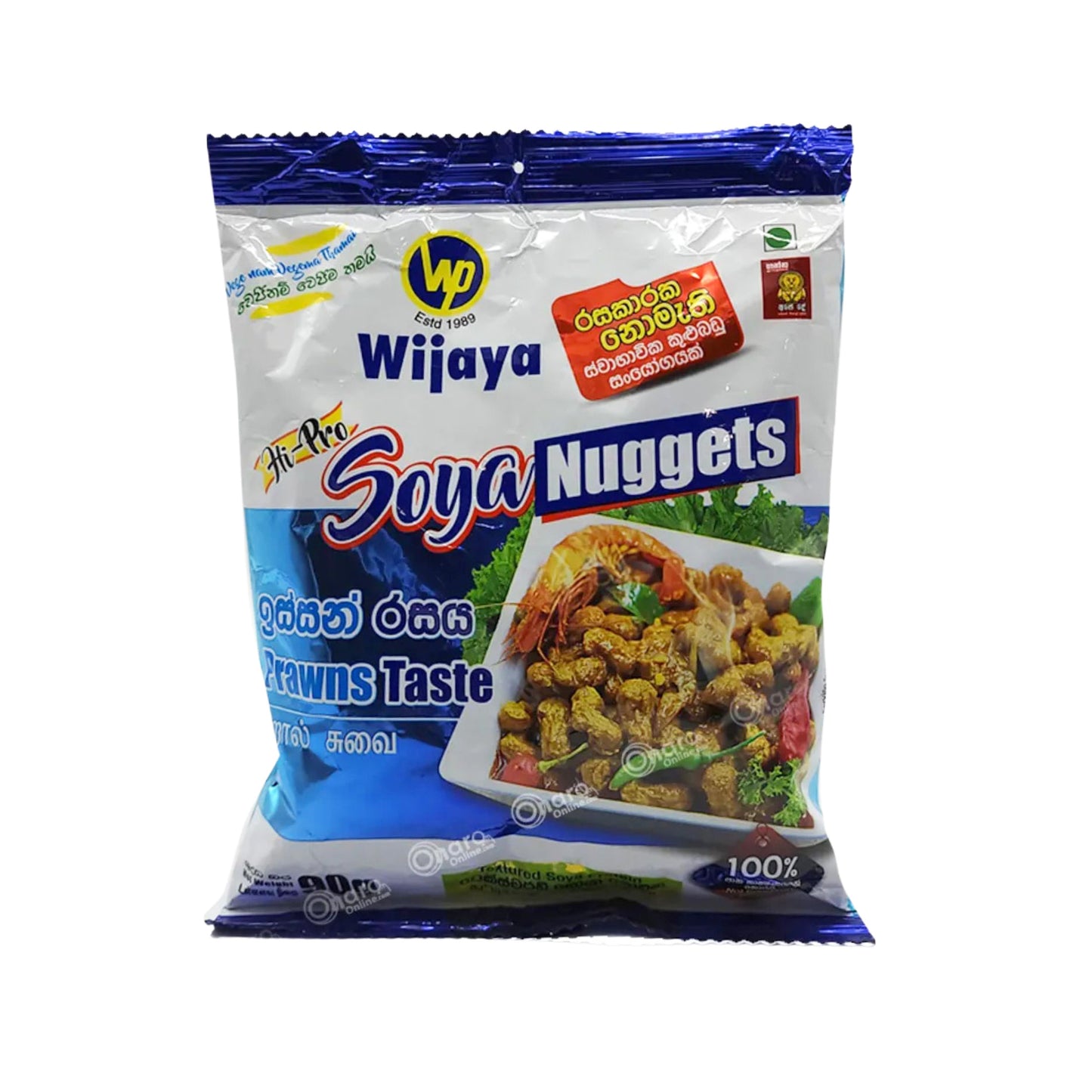 Wijaya 大豆块-大虾味 (50g)