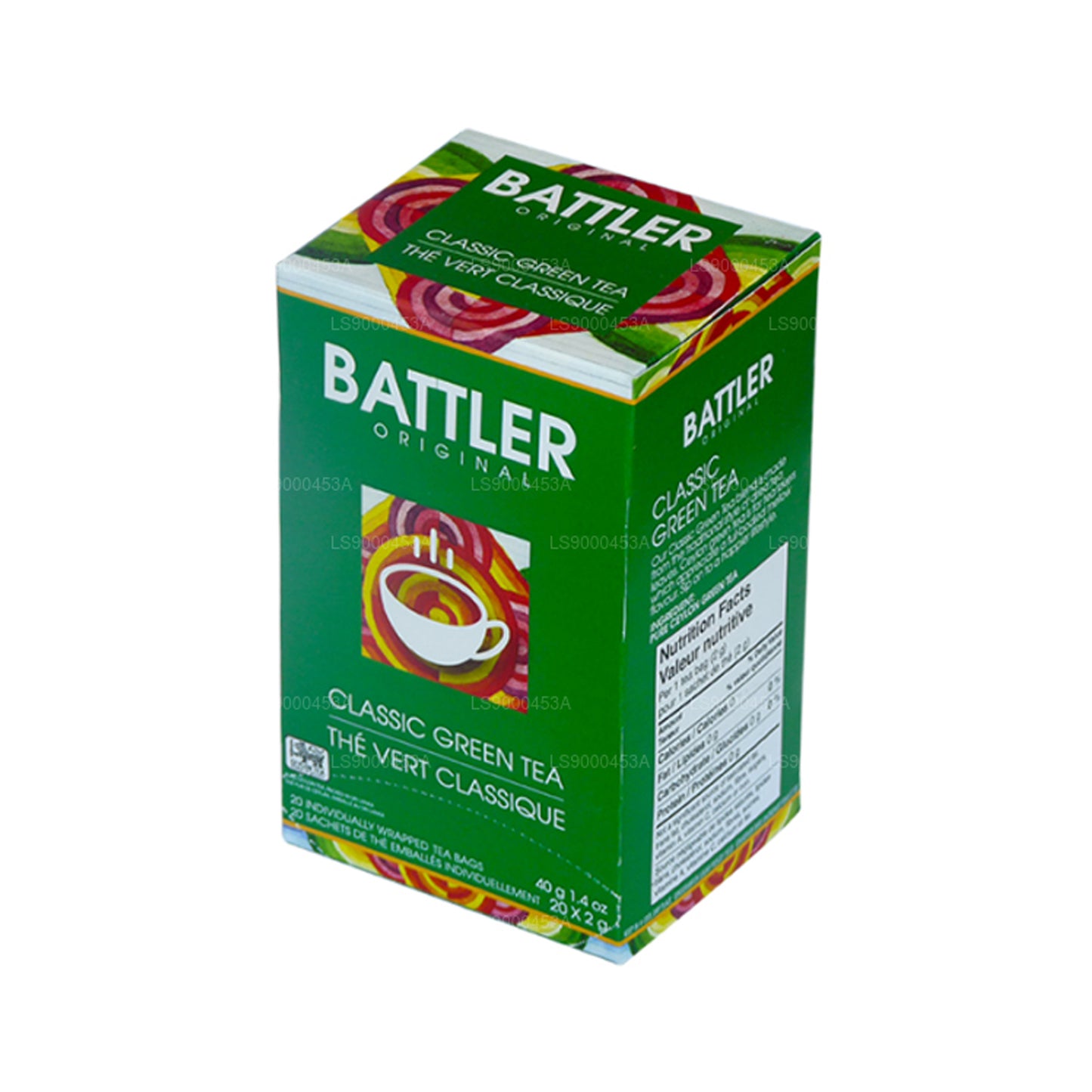 Battler 原创经典绿茶 (40g) 20 个茶包