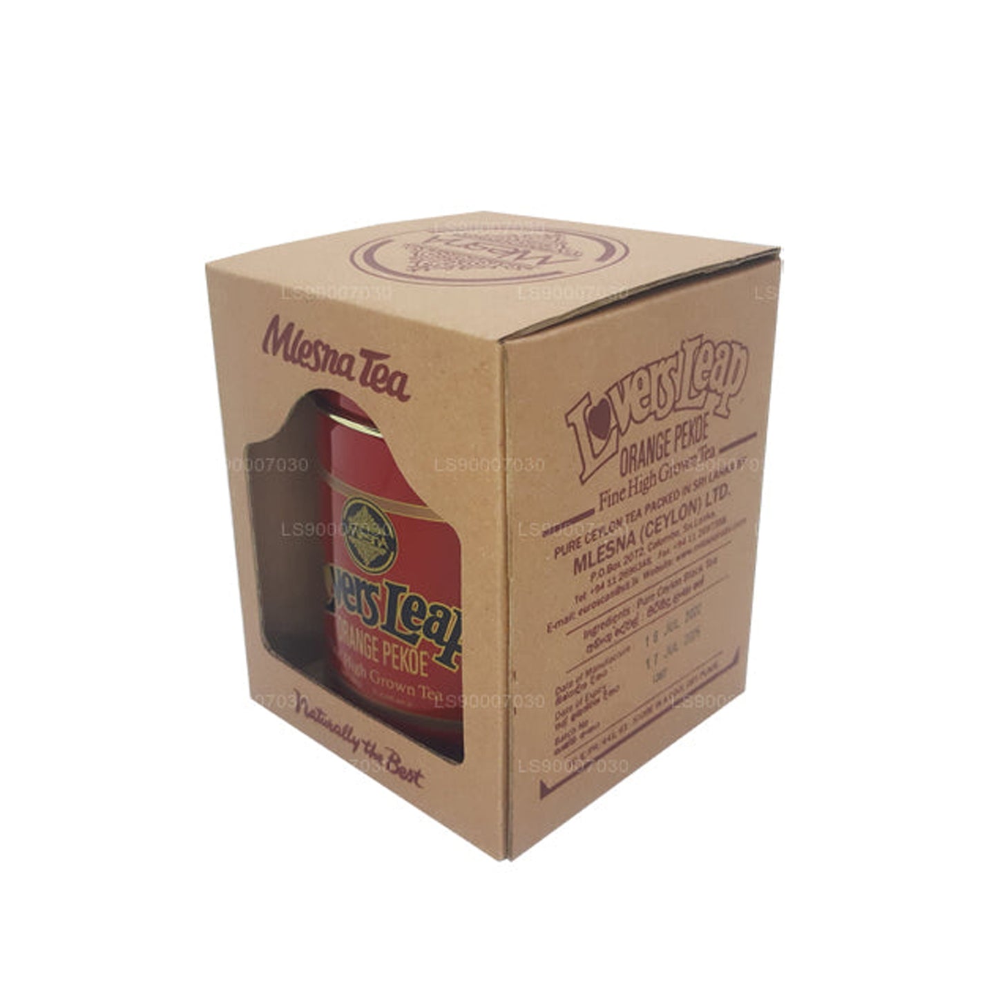 Mlesna Tea Lover 的 Leap Orange Pekoe In Metal Caddy (100g)