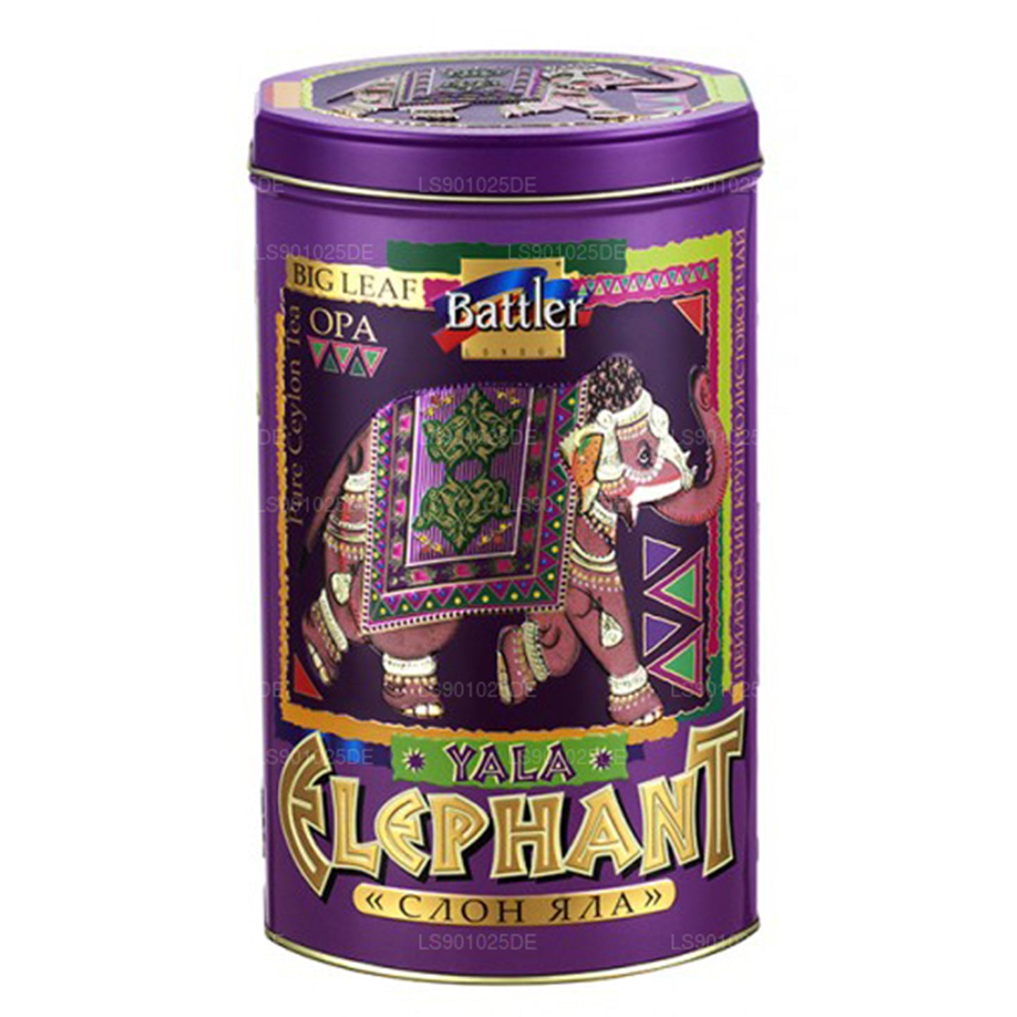 Battler Yala Elephant (100g) Tin Caddy