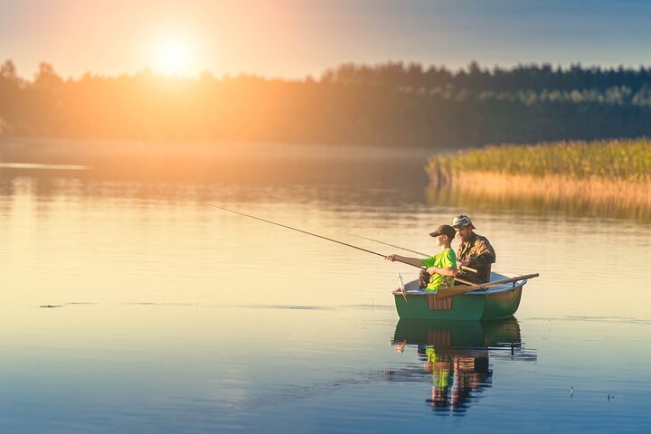 Fishing from Polonnaruwa