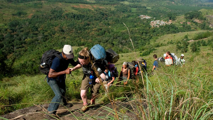 Hiking from Nuwara Eliya