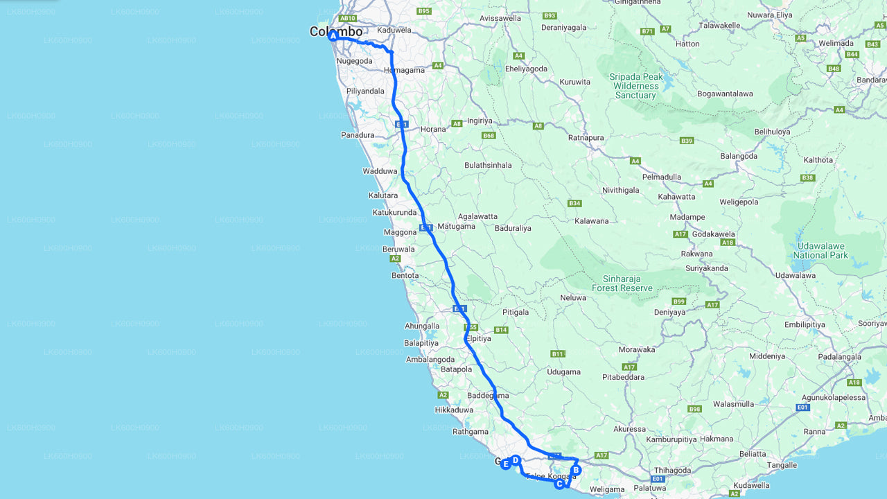 科伦坡南部海岸亮点