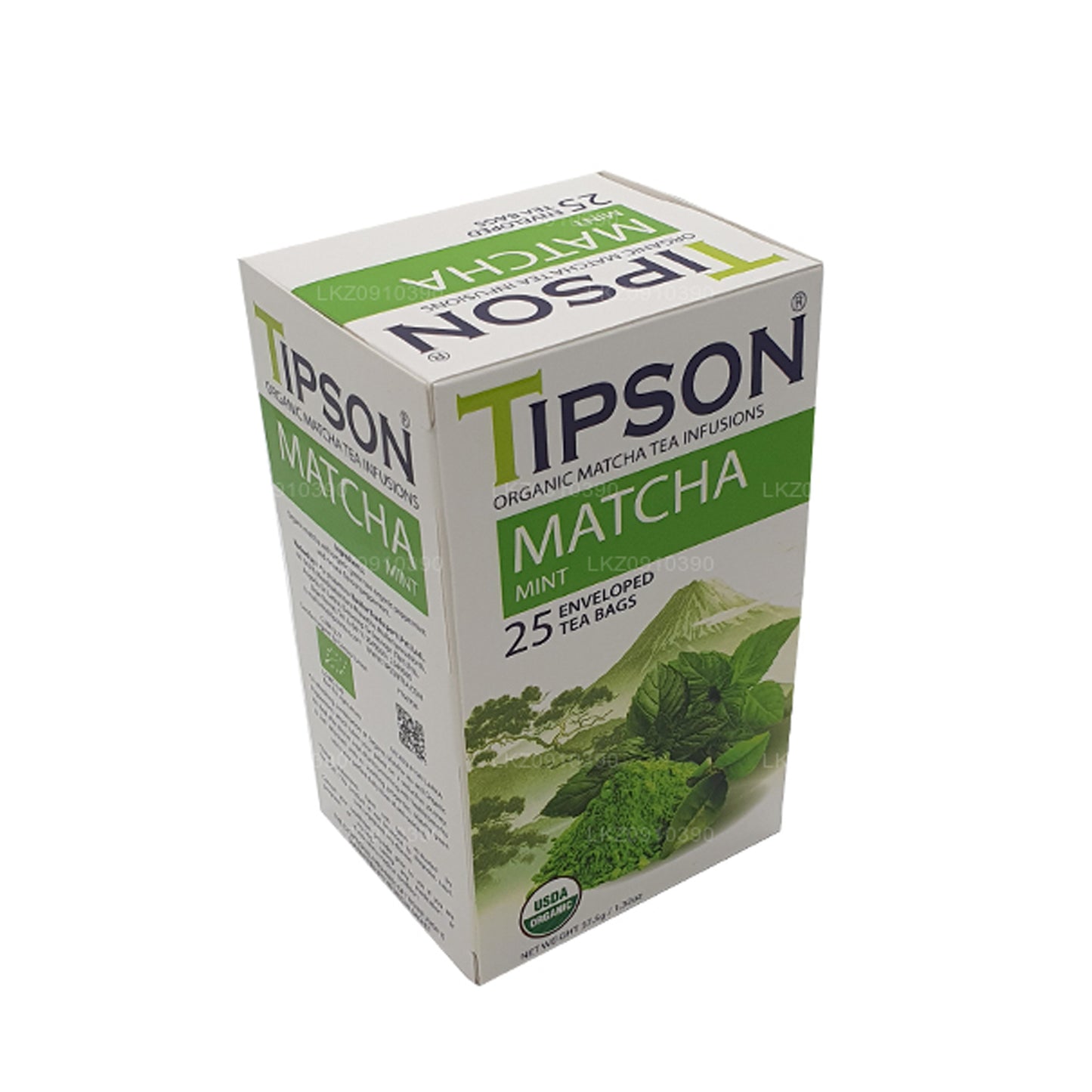 Tipson Tea 有机抹茶和薄荷（37.5 克）