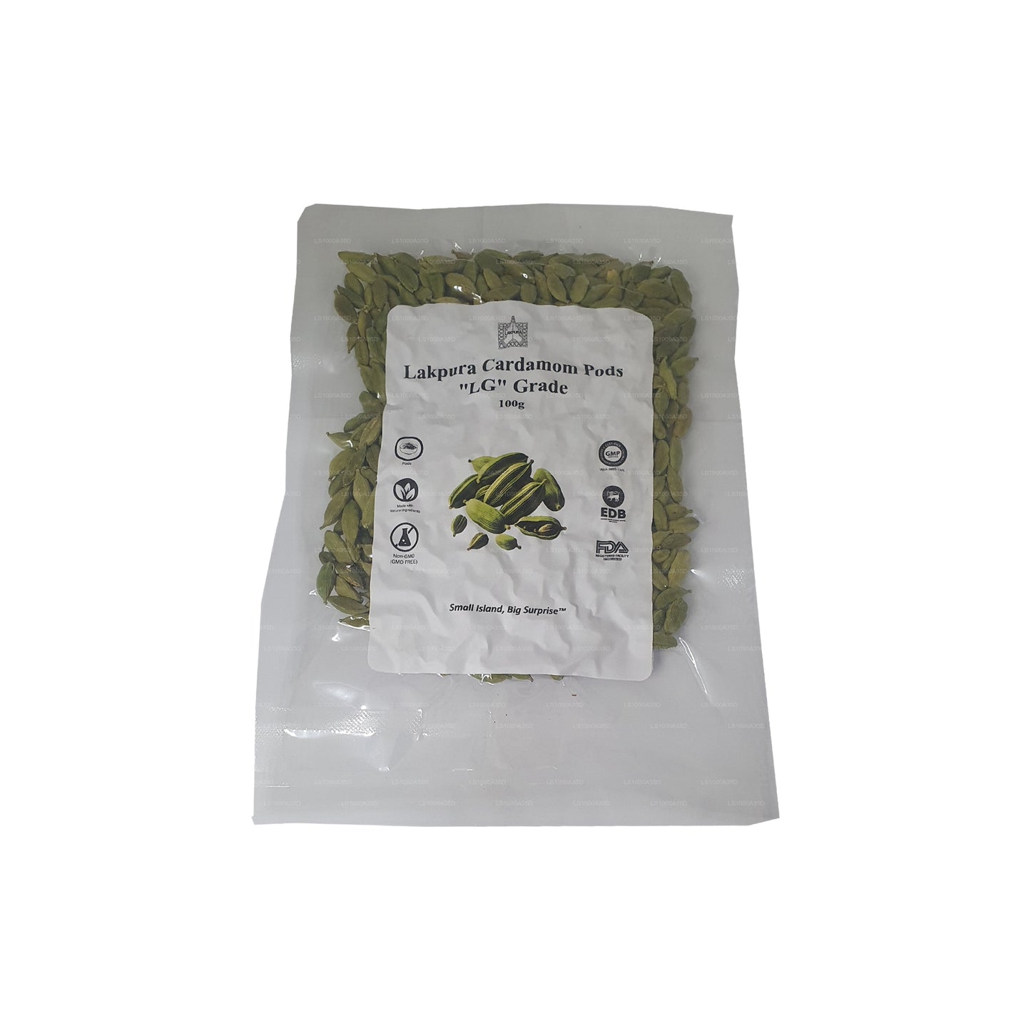 Lakpura Cardamom Pods (100g)