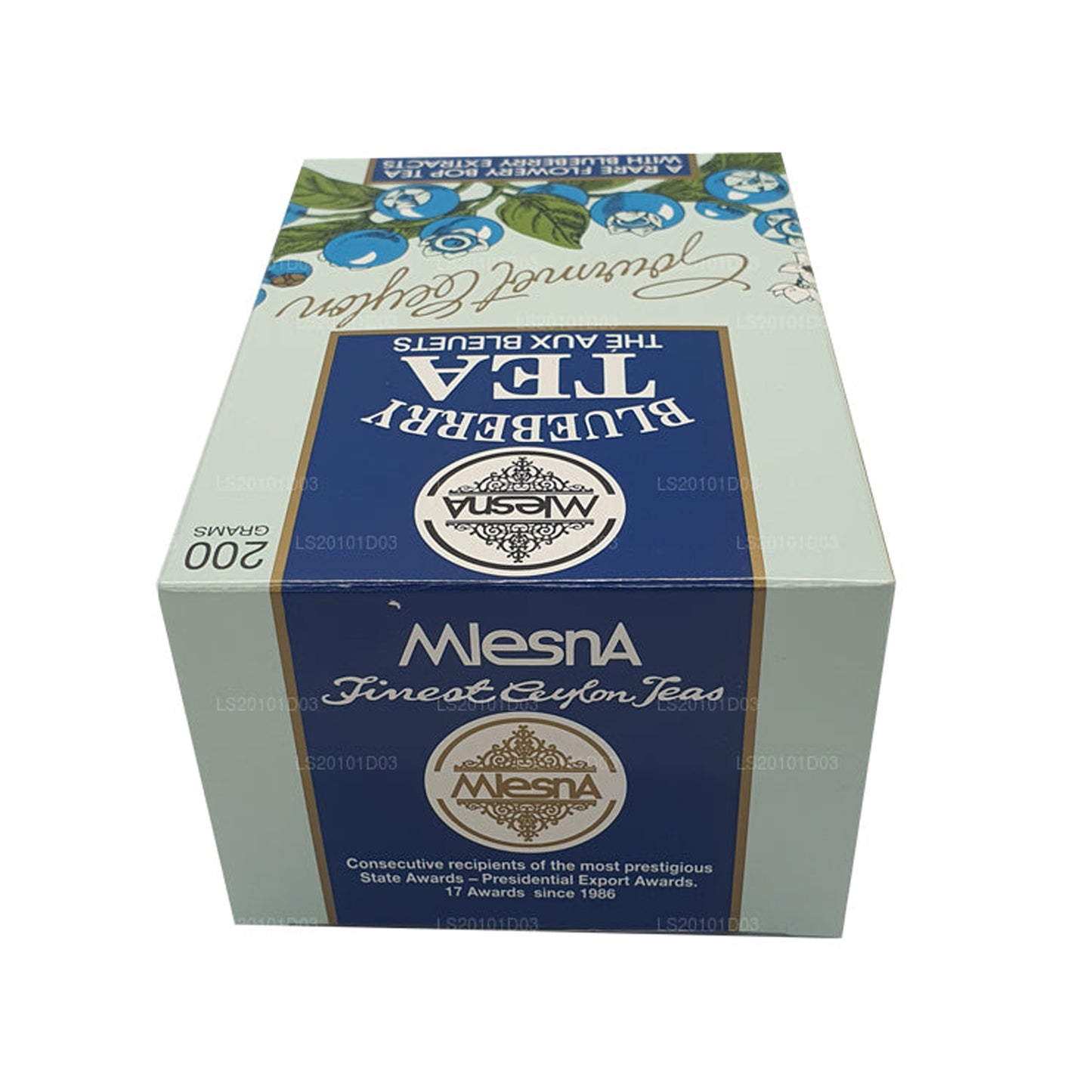 Mlesna 蓝莓 BOP 叶茶 (200 g)