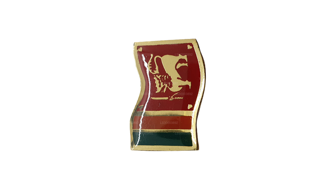 Sri Lankan National Flag Lapel Pin (Design B)