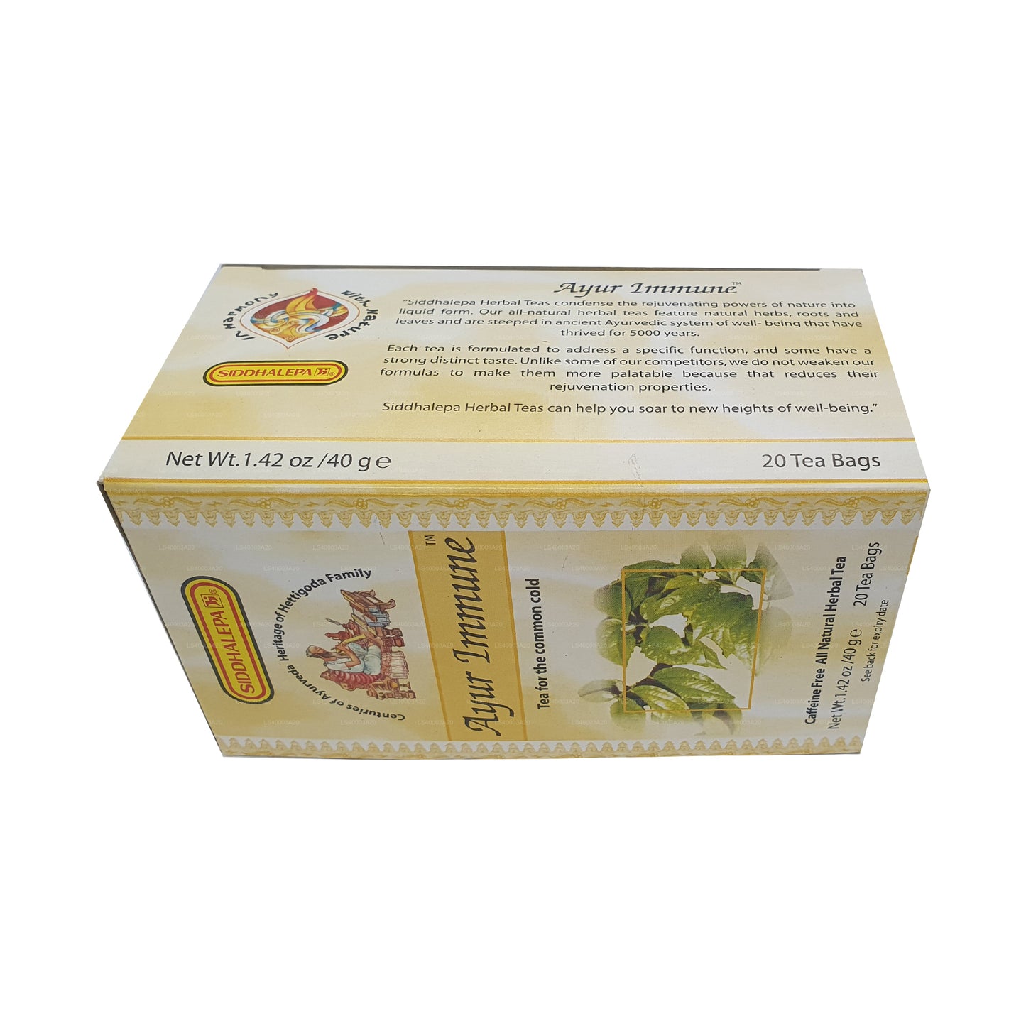 Siddhalepa Ayur 免疫茶 (40 g)