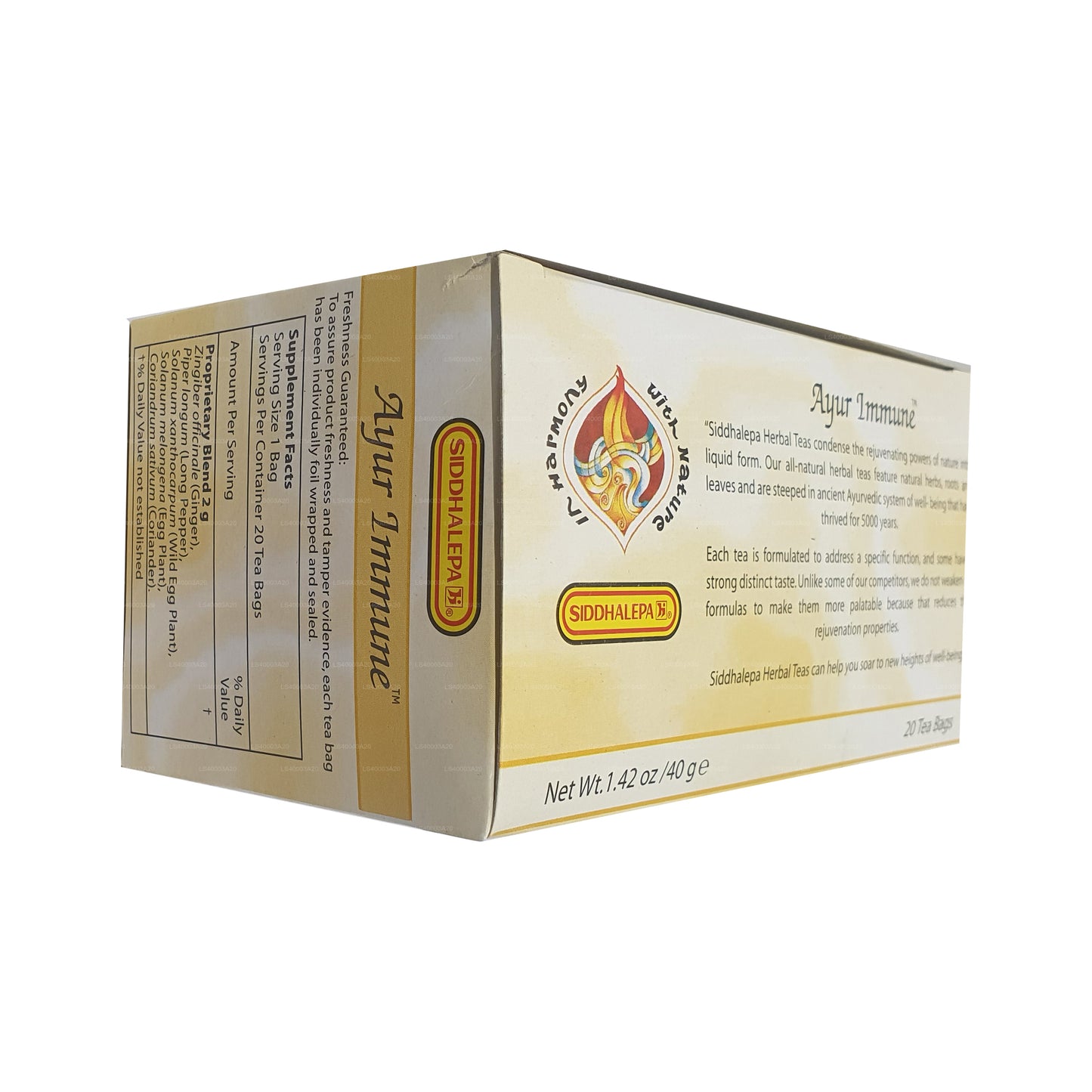 Siddhalepa Ayur 免疫茶 (40 g)