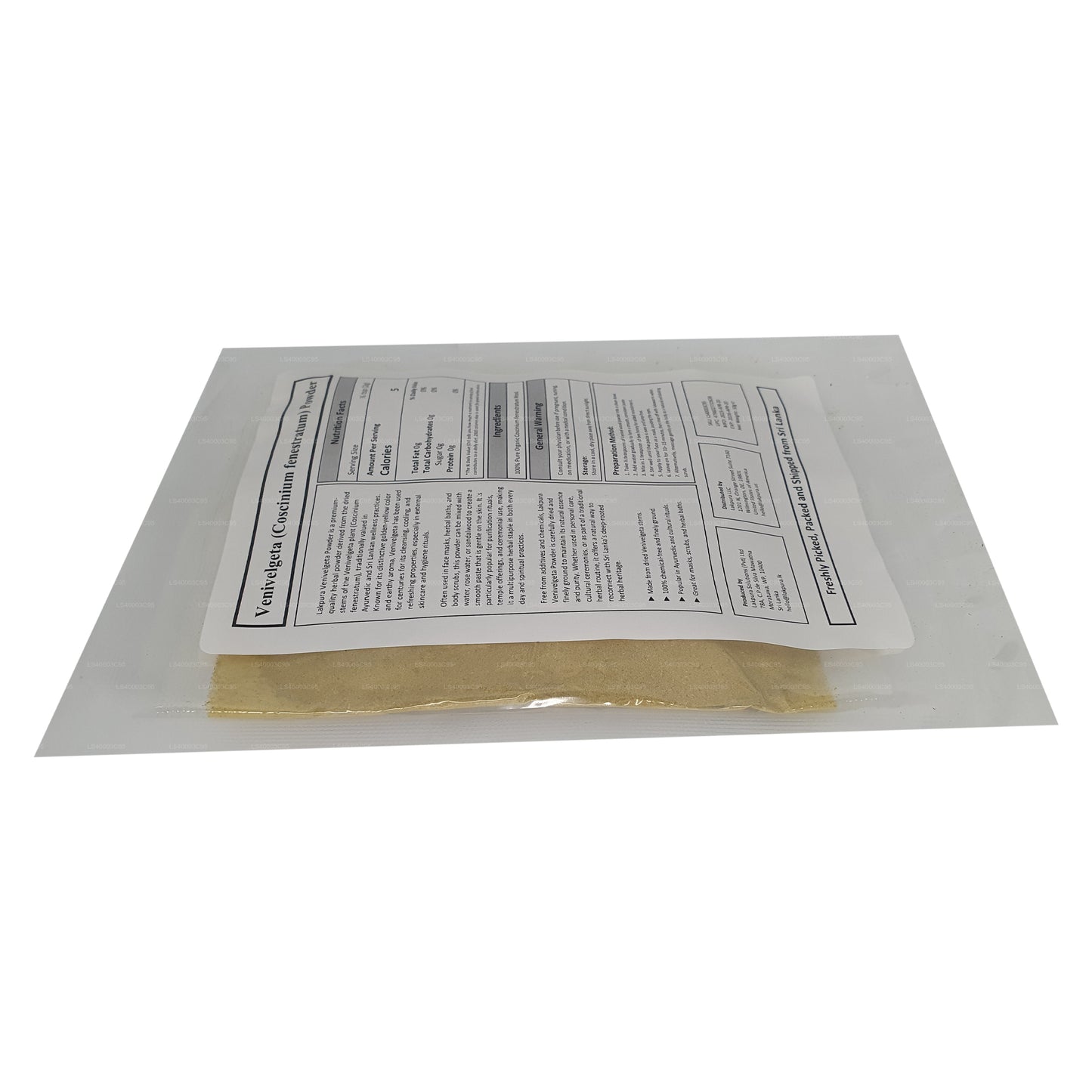 Lakpura Venivelgeta 粉末