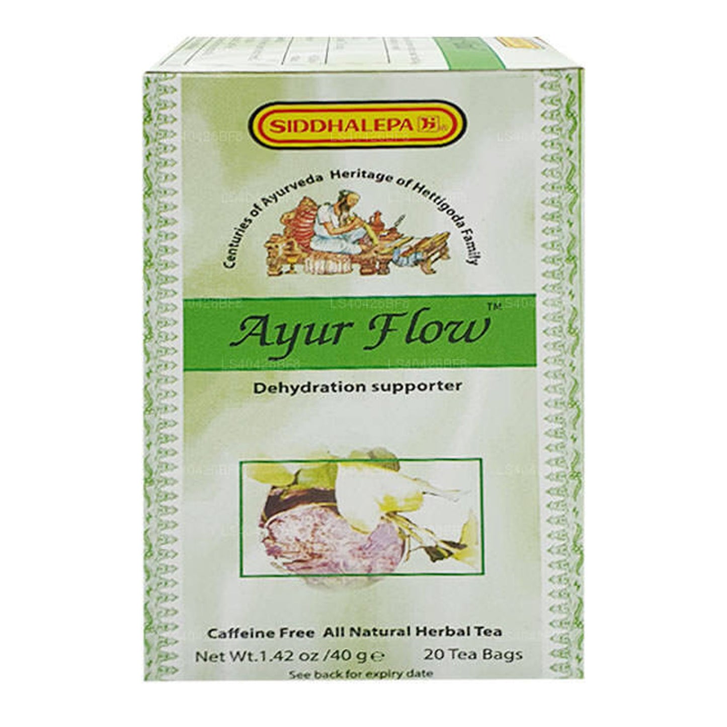 Siddhalepa Ayur Flow Tea（20 个茶包）