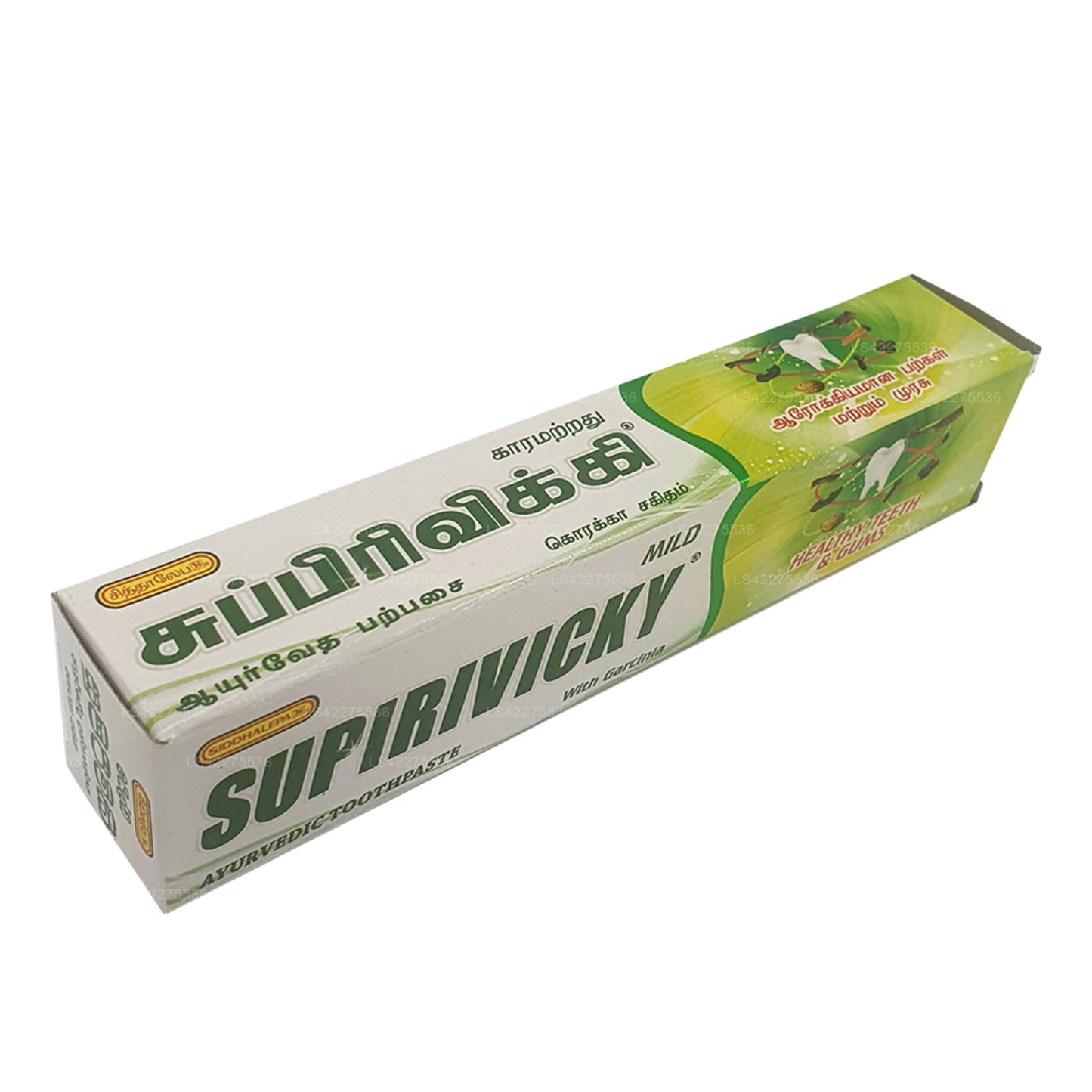 Siddhalepa Supirivicky 温和阿育吠陀牙膏 (40 克)