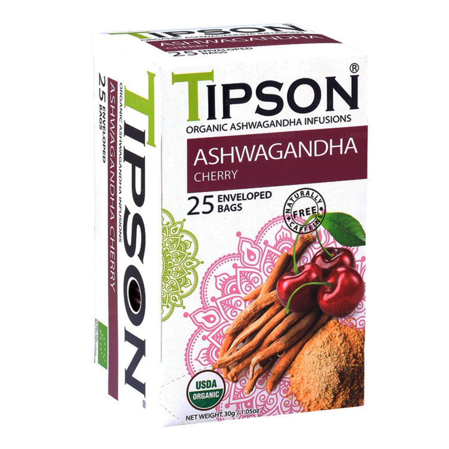 Tipson Tea 有机南非醉茄配樱桃 (30 克)
