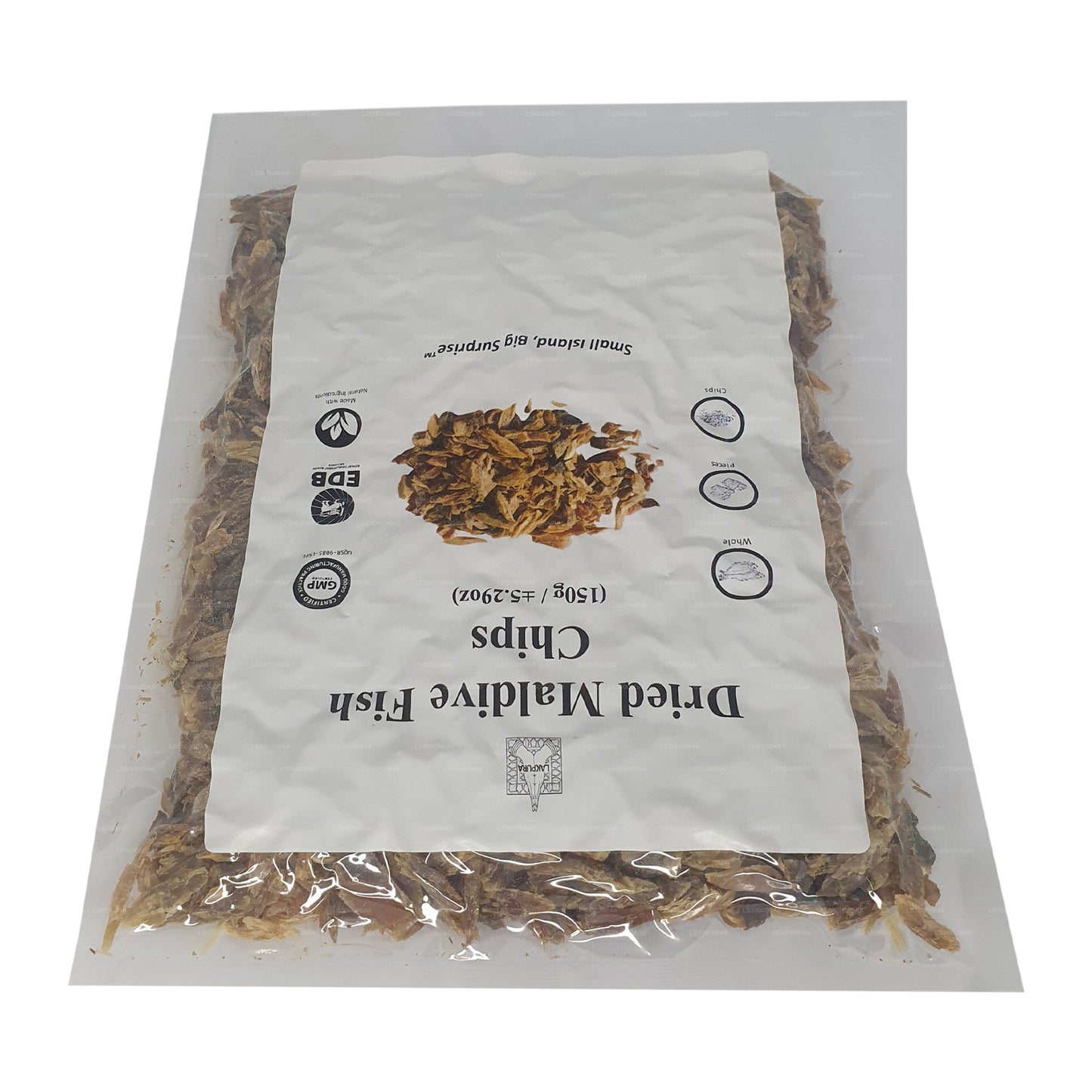 Lakpura 马尔代夫炸鱼片 (150g) Pack