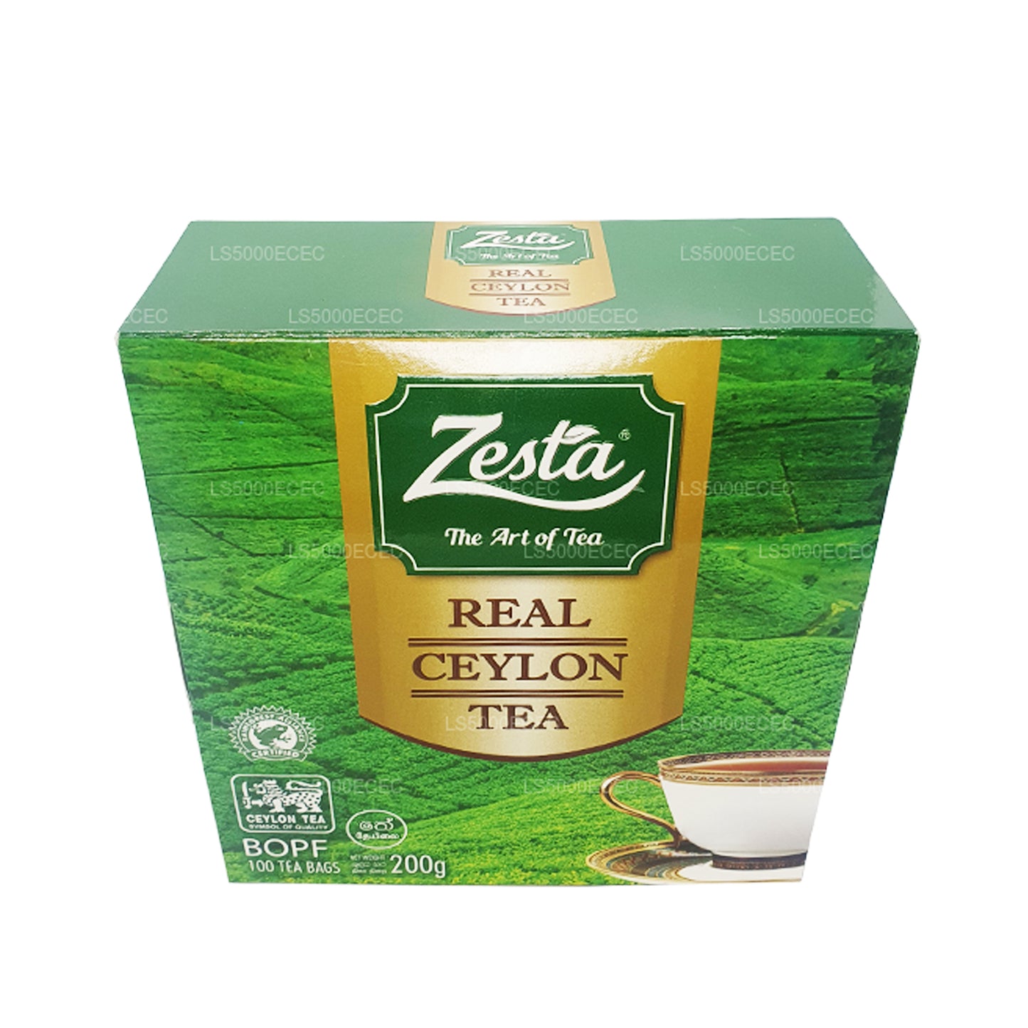 Zesta Real 锡兰茶 (200 g) 100 个茶包