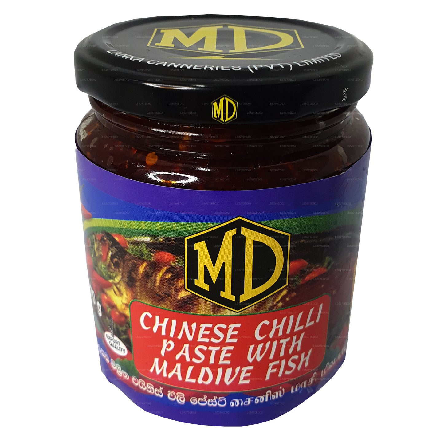 MD 中国辣椒酱配马尔代夫鱼 (270g)