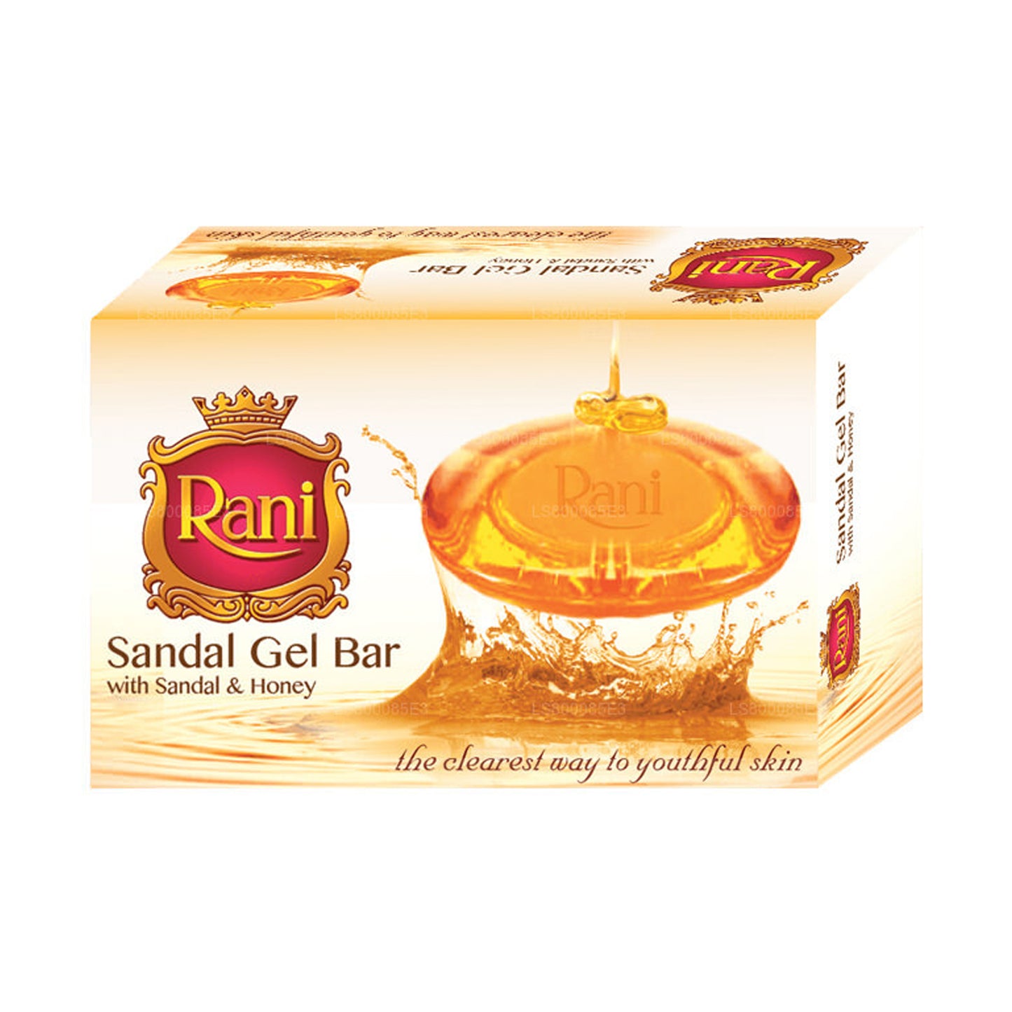 Swadeshi Rani Sandal Gel Bar 含凉鞋和蜂蜜香皂（70 克）