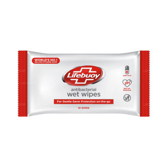 Lifebuoy 抗菌湿巾 (10 片)