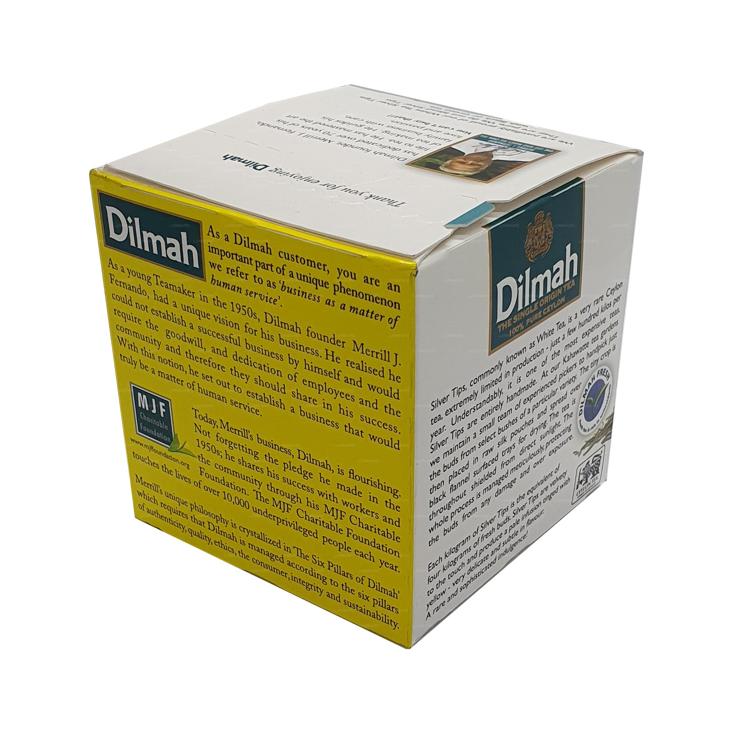 Dilmah Real White Tea 锡兰 Silver Tips (20g) 10 个茶包