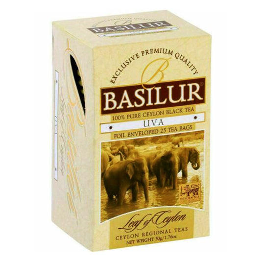 Basilur Uva 纯锡兰红茶 25 茶包 (50g)