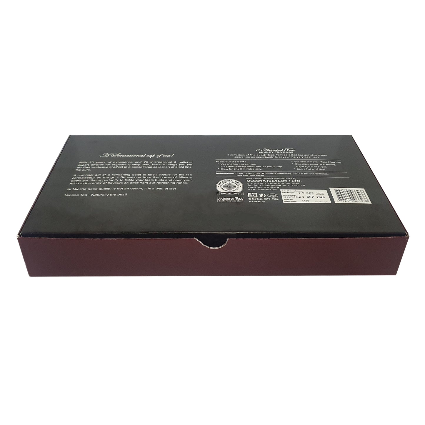 Mlesna Sensations 8 Flavor 各式豪华铝箔茶包 (160 克)