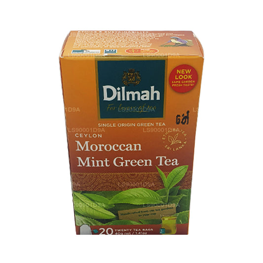 Dilmah 锡兰摩洛哥薄荷绿茶 (40g) 20 个茶包