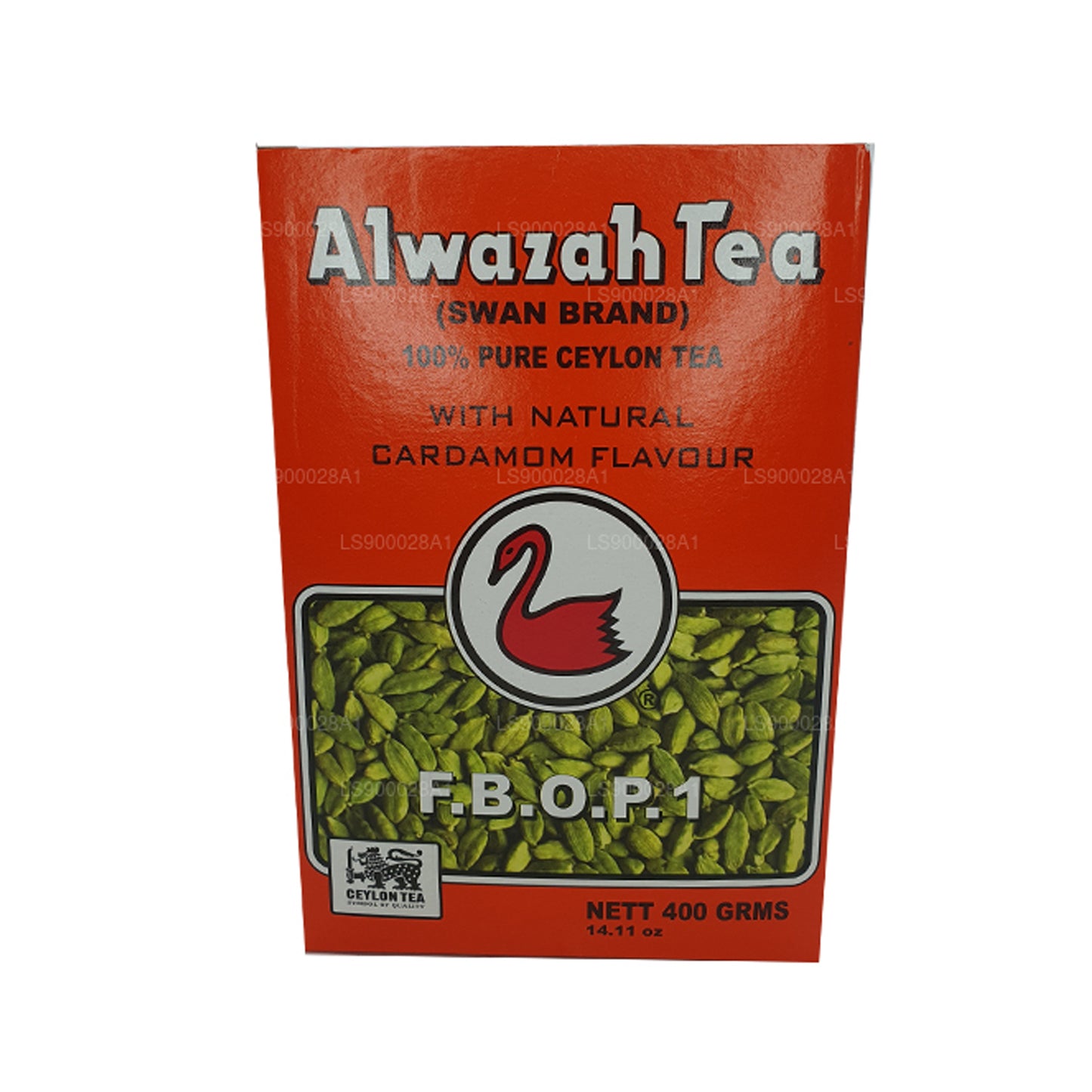 Alwazah 天然豆蔻口味 (F.B.O.P1) 茶 (400 克)
