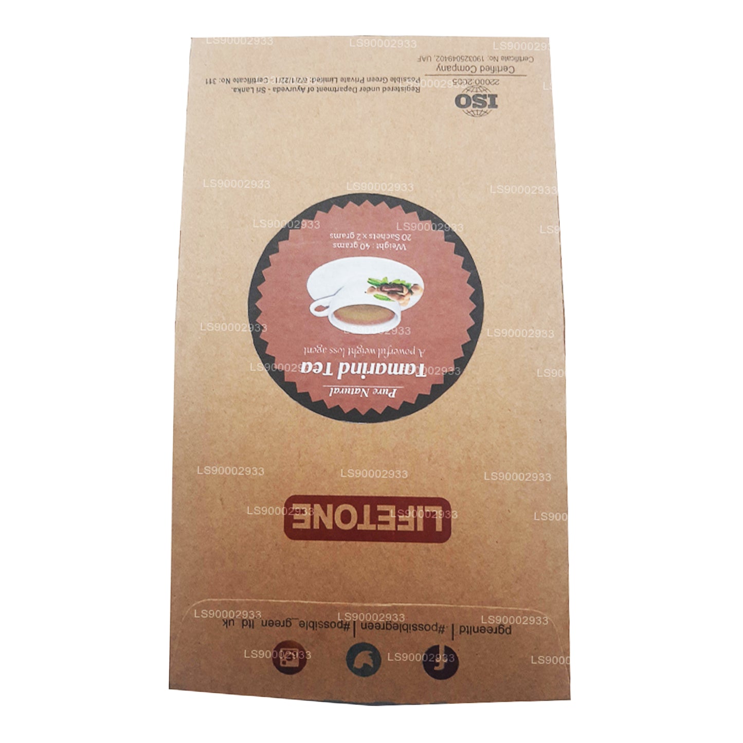 Lifetone Tamarind Tea (40g) 20 Tea Bags