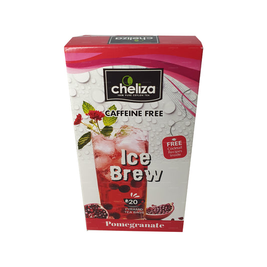 Cheliza Ice Brew Pomegranate Flavoerd Tea (50g) 20 Tea Bags