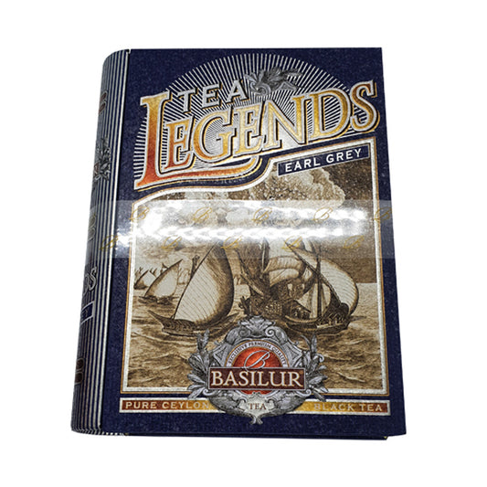 Basilur Tea Book “Tea Legends-伯爵茶” (100g) Caddy