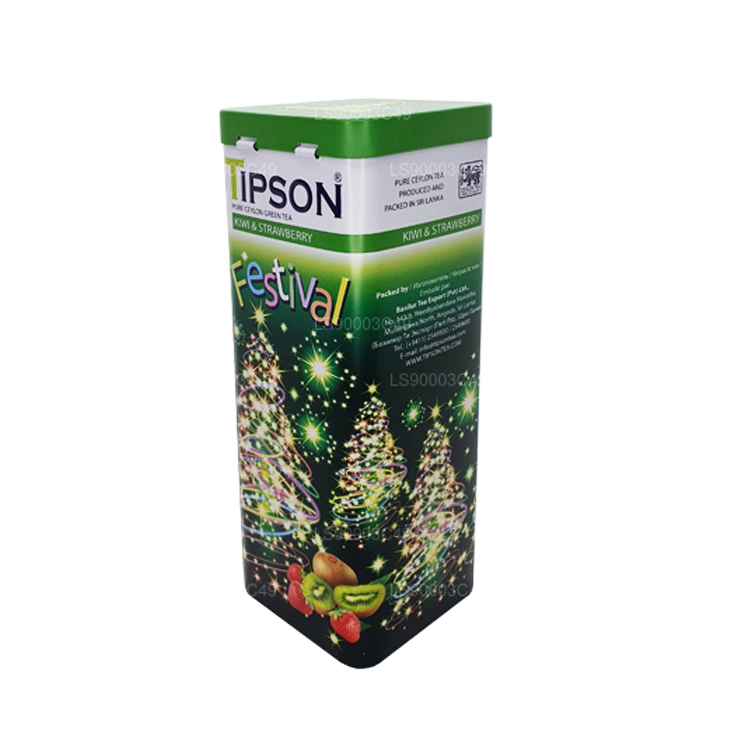 Tipson Festival 奇异果和草莓绿茶 (75g)