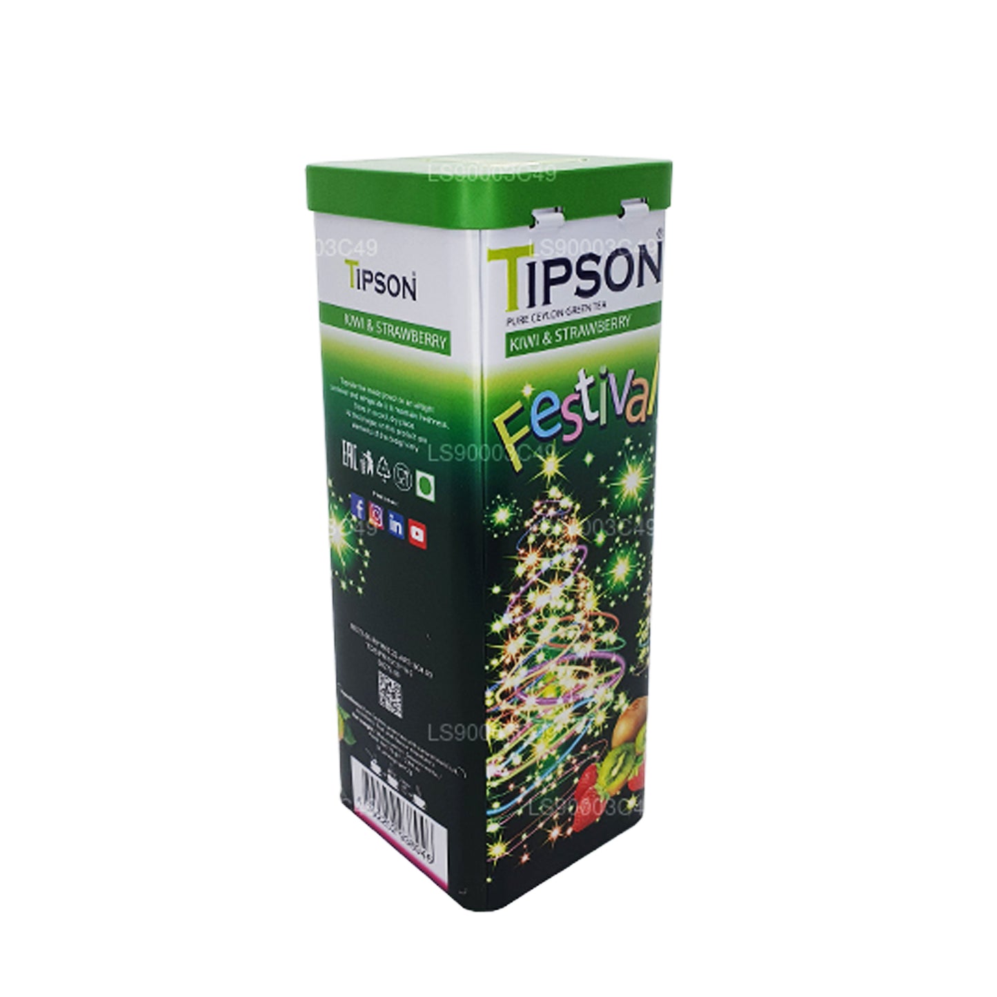 Tipson Festival 奇异果和草莓绿茶 (75g)