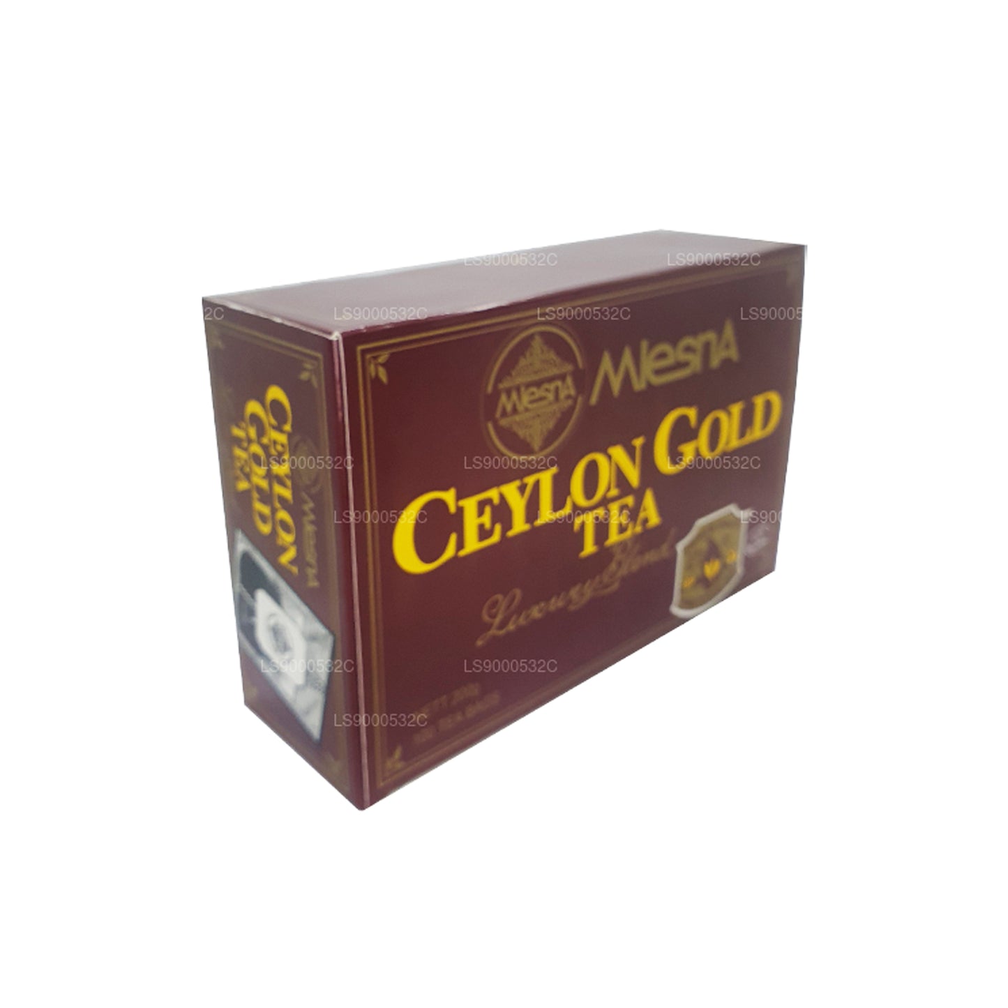 mlesna Tea Ceylon Gold 100 茶包 (200 g) String and Tag