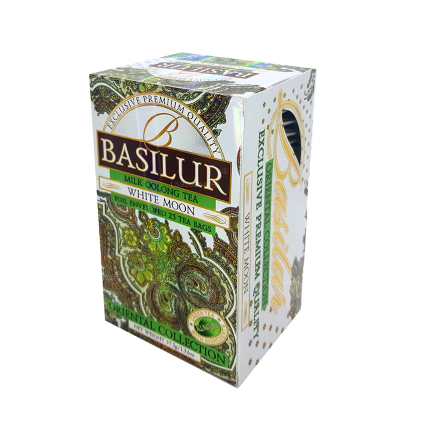 Basilur 牛奶乌龙茶 White Moon (37.5 g) 25 茶包