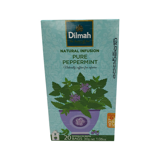 Dilmah 天然输液纯薄荷 (30g) 20 茶包