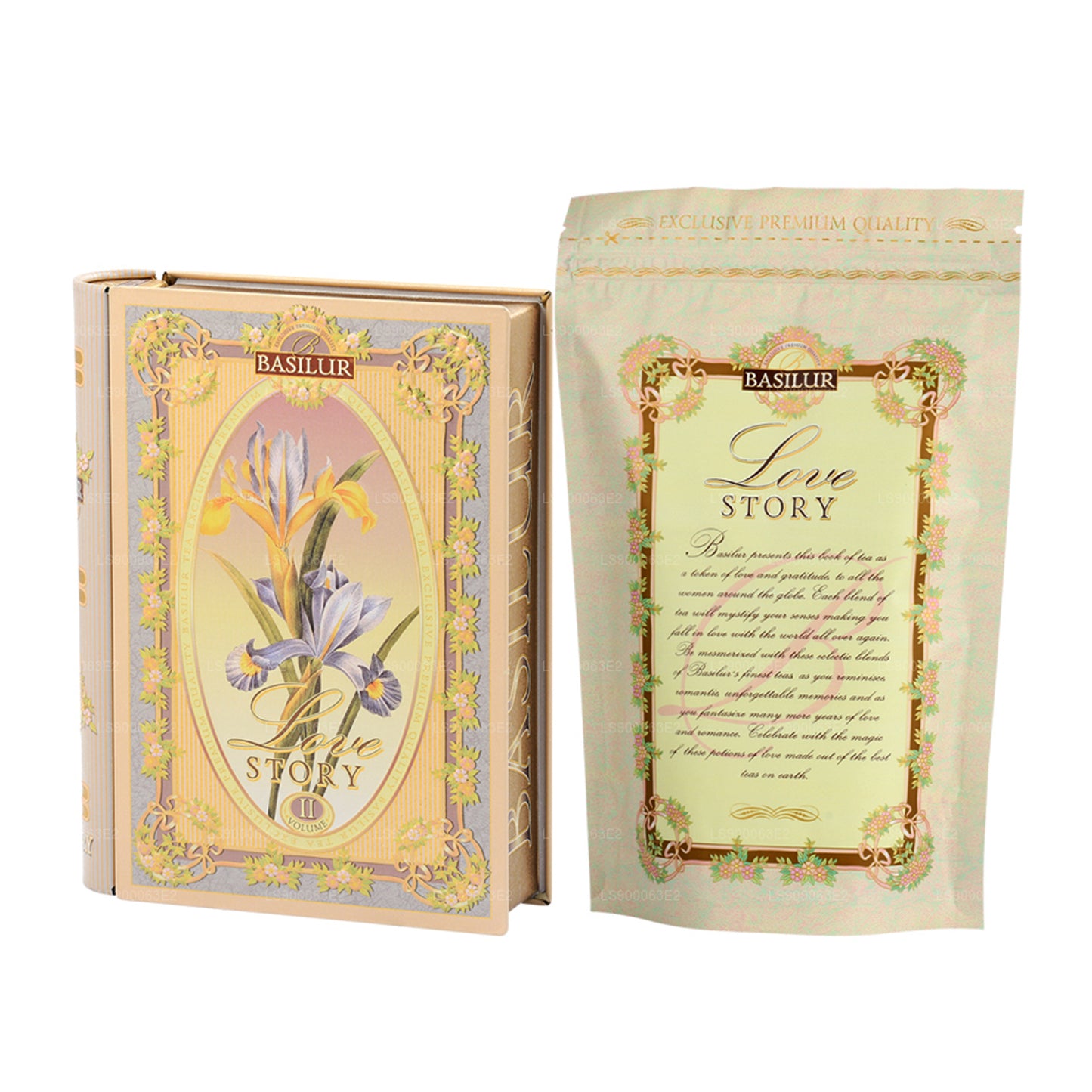 Basilur Tea Book “爱情故事-第二卷” (100g) Caddy