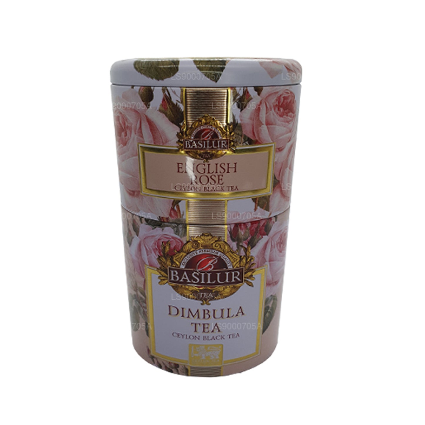 Basilur Fruits and Flowers “英国玫瑰” Dimbula (100g) caddy