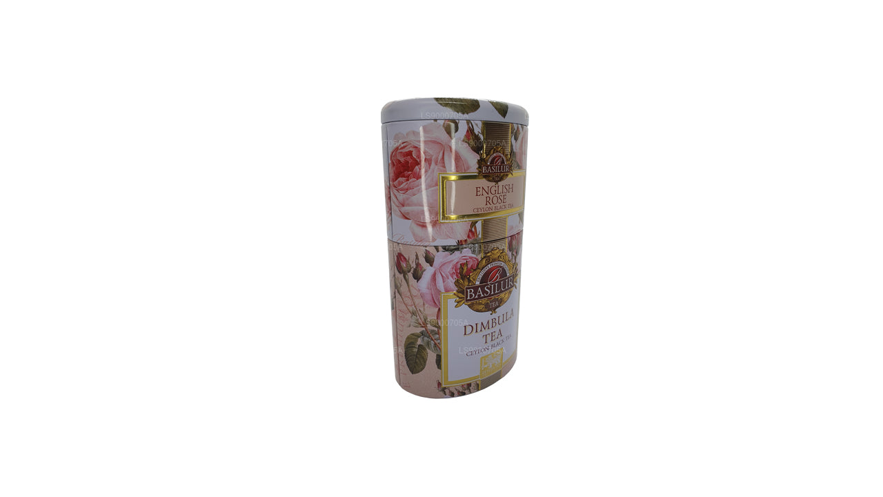 Basilur Fruits and Flowers “英国玫瑰” Dimbula (100g) caddy