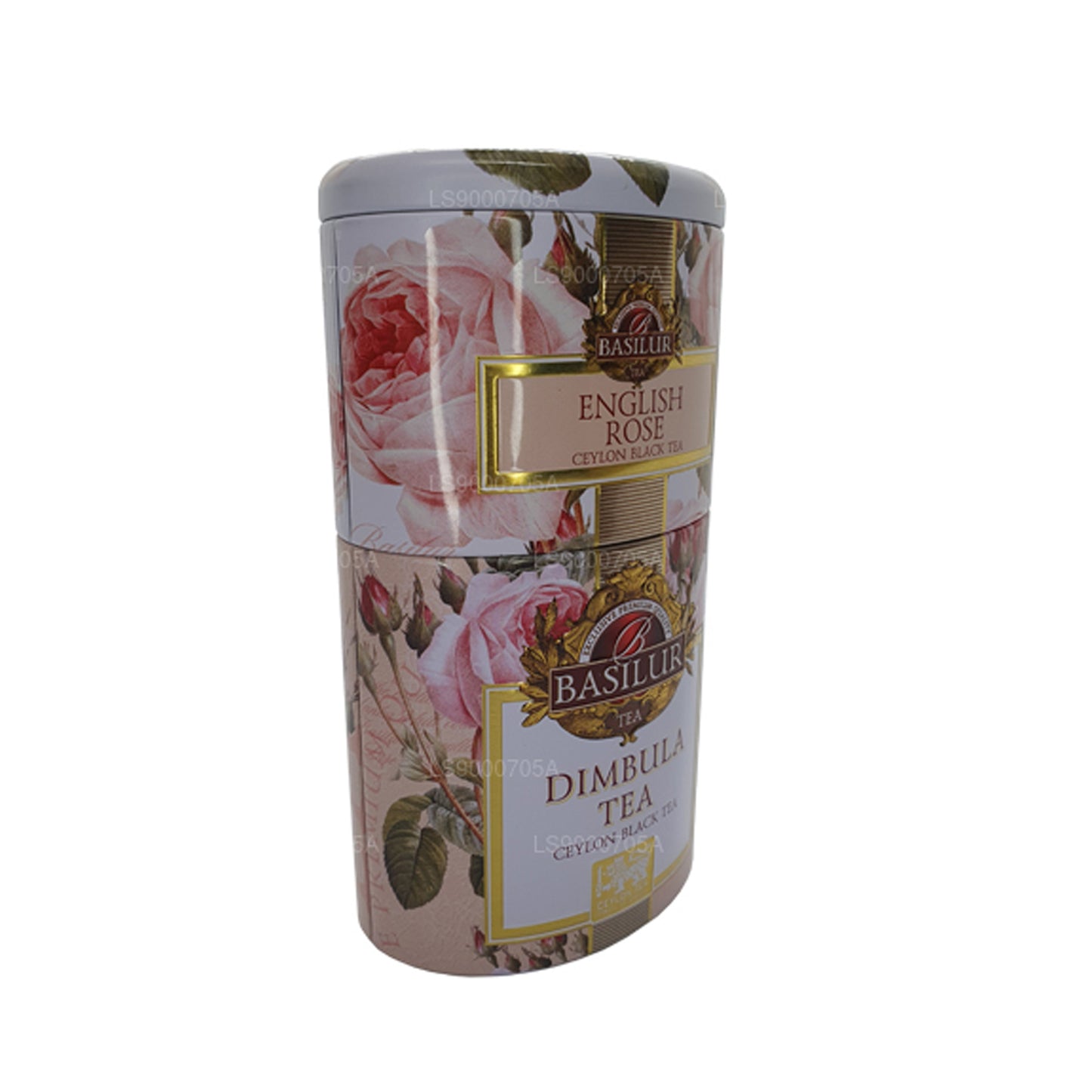 Basilur Fruits and Flowers “英国玫瑰” Dimbula (100g) caddy
