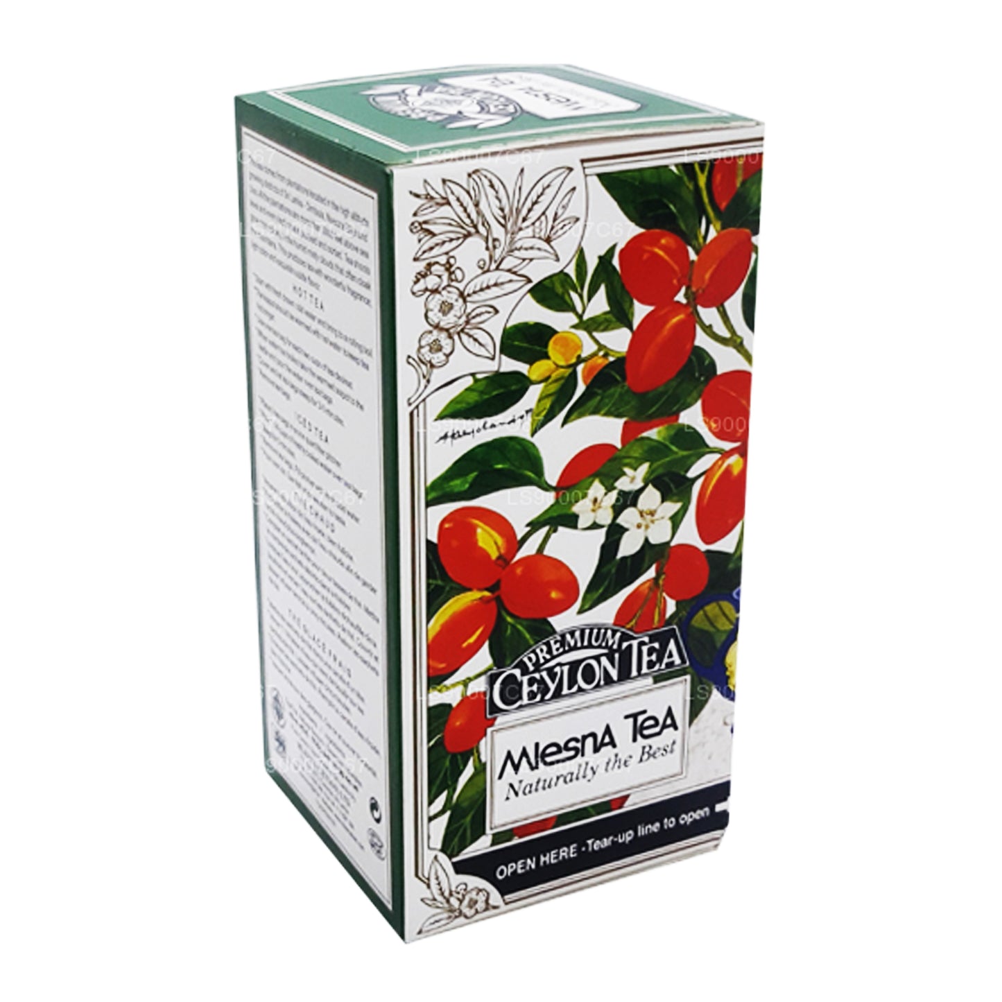 Mlesna 桃子杏色豪华茶包 (60 g)