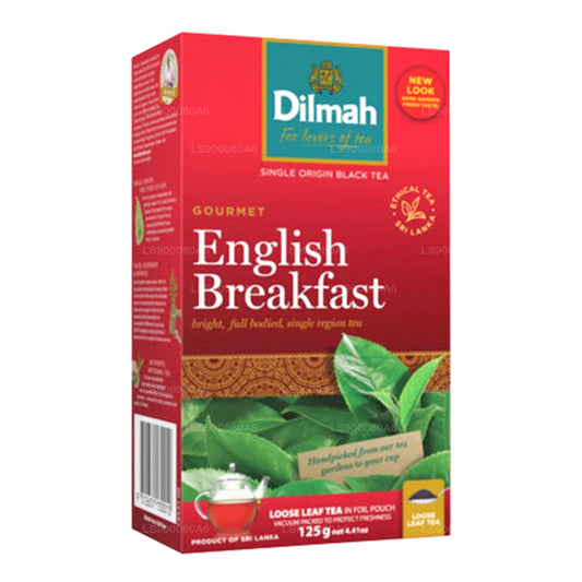 Dilmah 英式早餐散叶茶（125 克）盒装