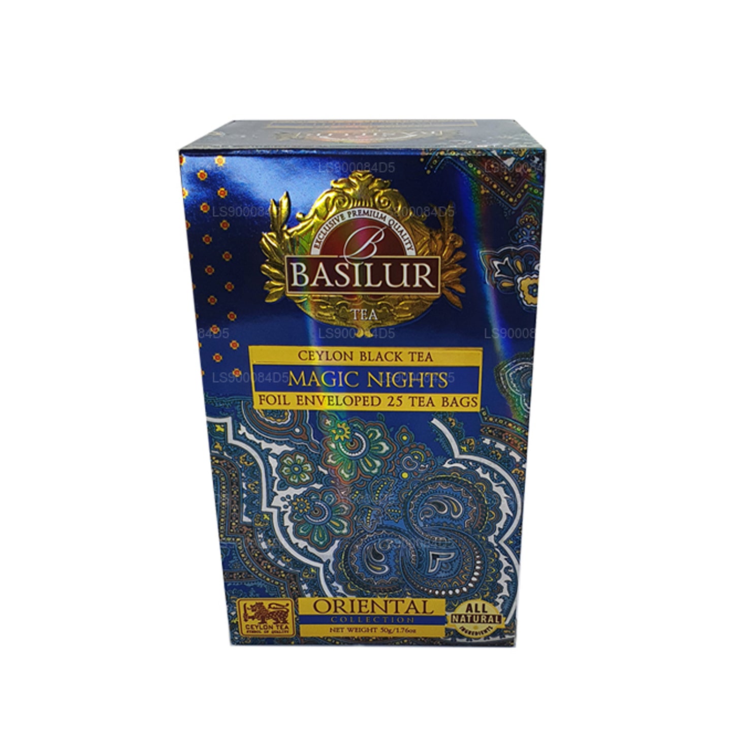 Basilur Oriental “魔法之夜” (50g) 25 个茶包