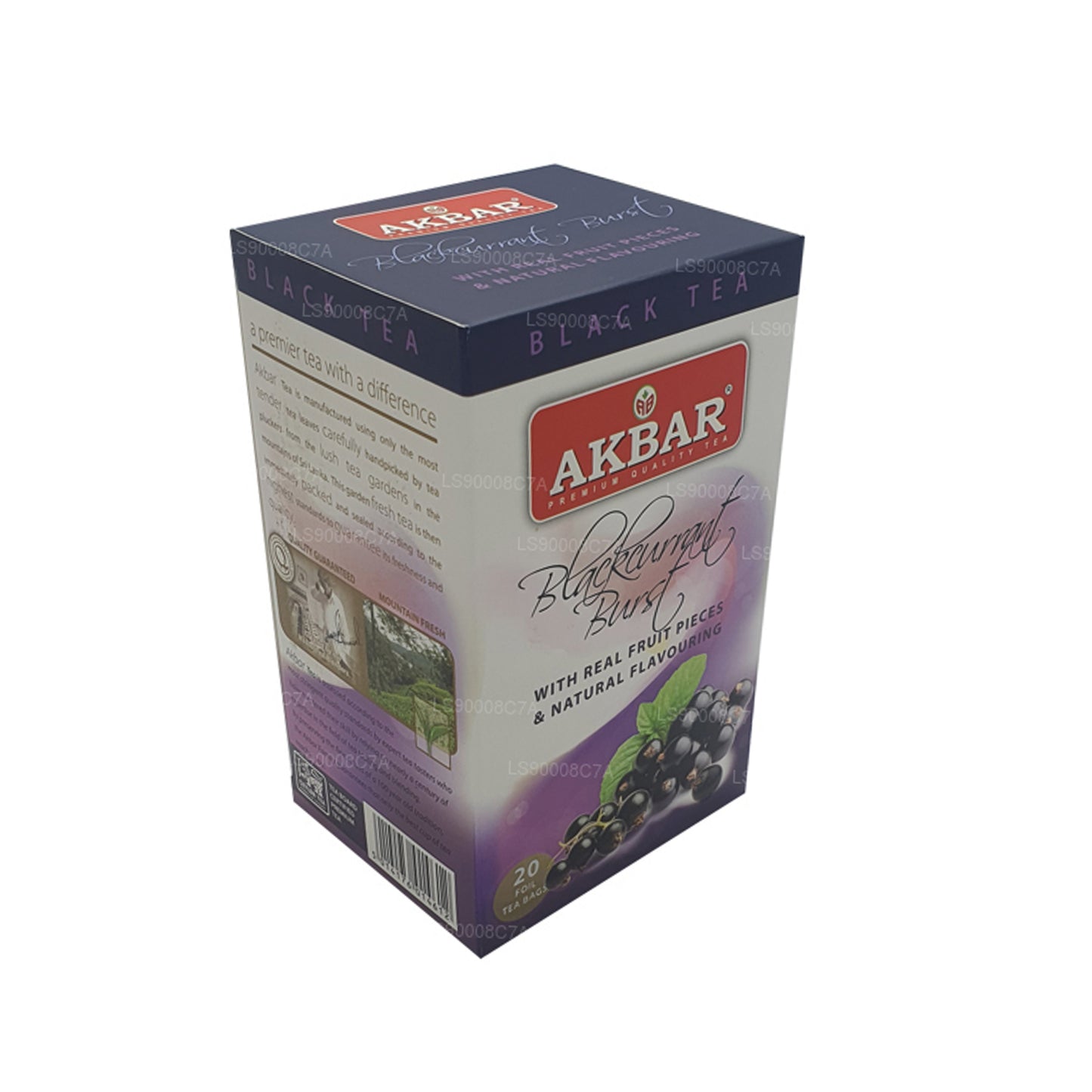 Akbar Blackcurrant Burst (40g) 20 个铝箔茶包