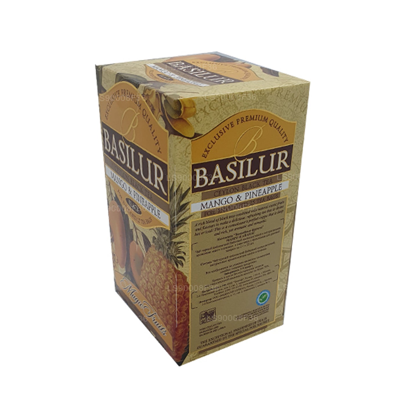 Basilur Magic Fruits 芒果和菠萝 (50g) 25 个茶包