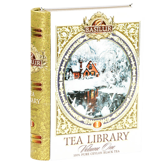 Basilur Tea Book “Tea Library 第一卷” (100g) Caddy