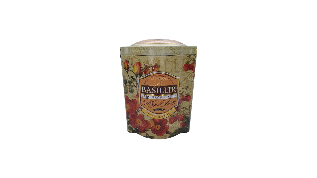 Basilur Magic Fruits 覆盆子和玫瑰果 (100g) Tin Caddy