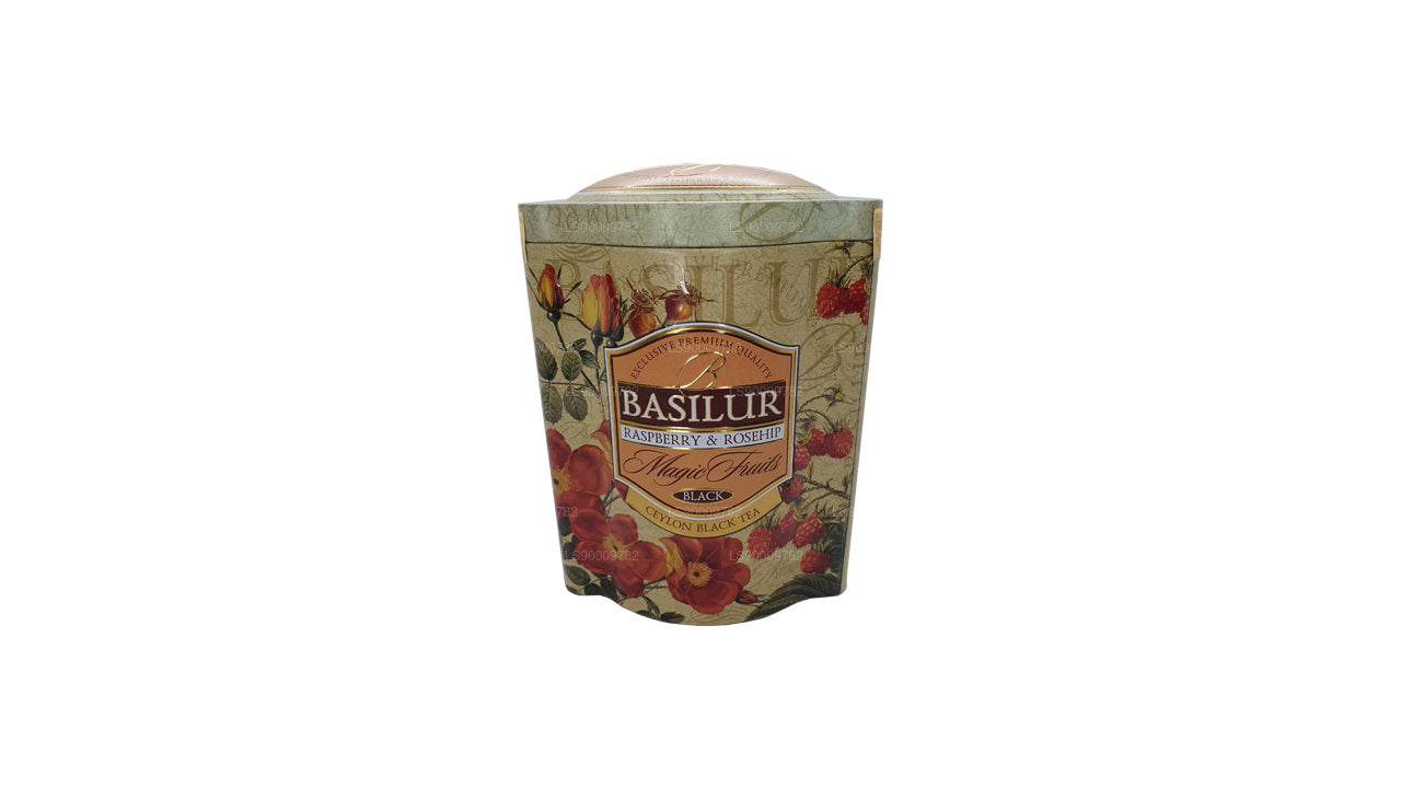 Basilur Magic Fruits 覆盆子和玫瑰果 (100g) Tin Caddy