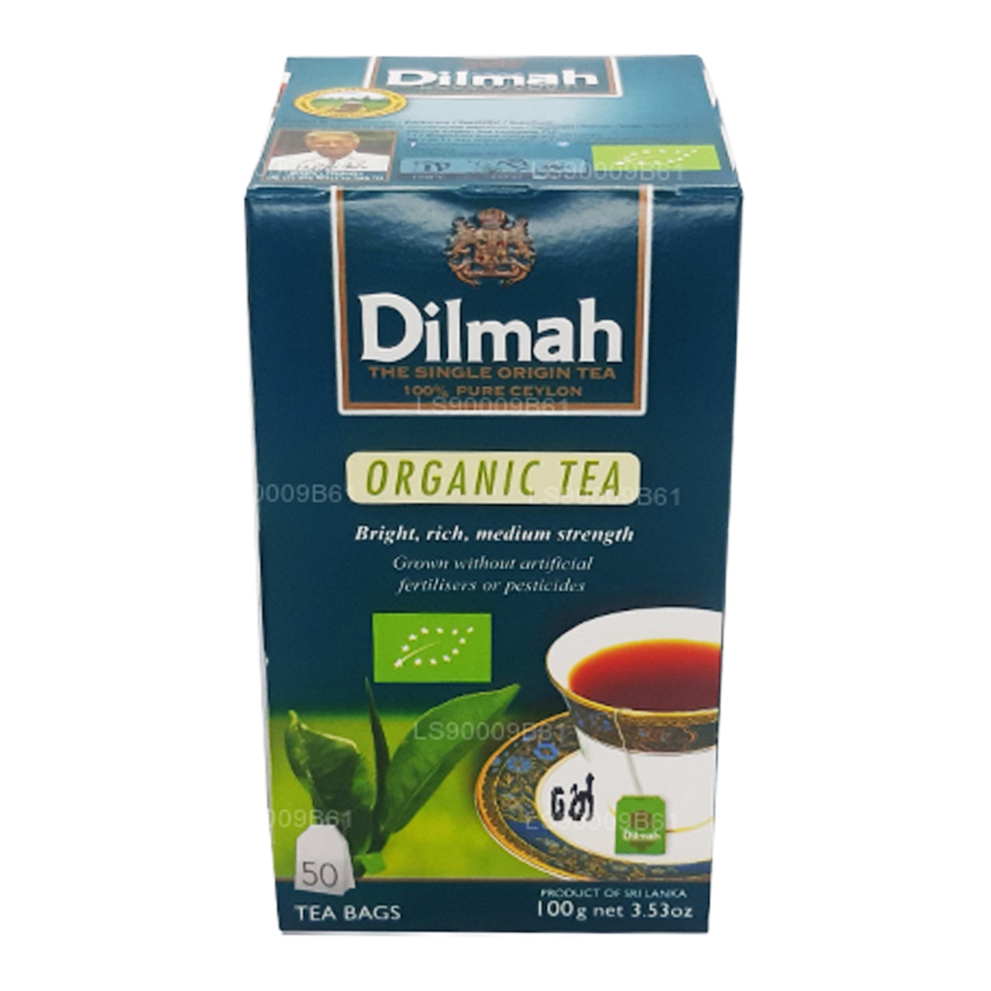 Dilmah 有机茶 (100g) 50 个茶包