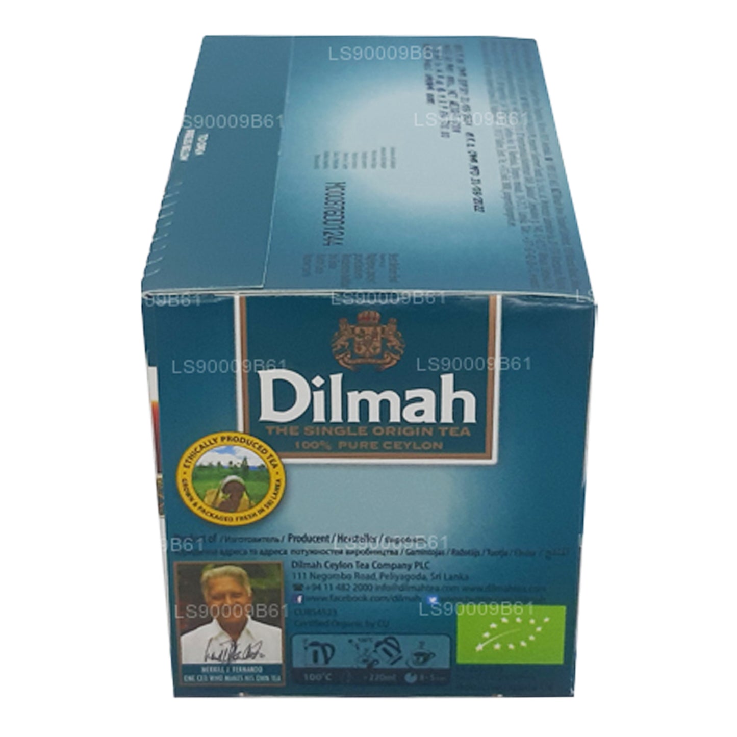 Dilmah 有机茶 (100g) 50 个茶包